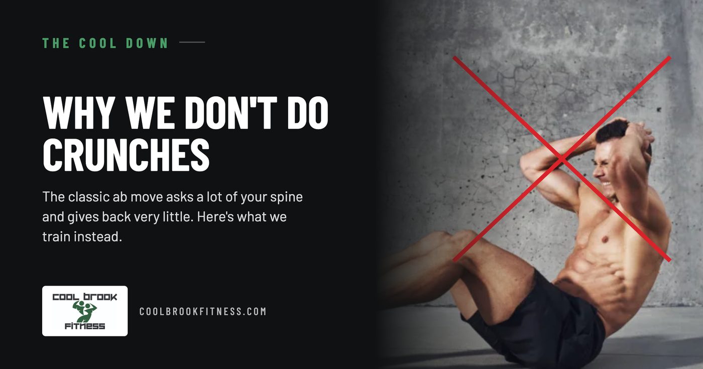Why We Don't Do Crunches — Cool Brook Fitness